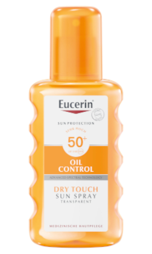 EUCERIN Sun Oil Control Body Transp.Spray LSF 50+