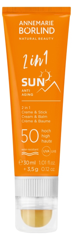 BÖRLIND 2in1 Sonnencreme & Stick LSF 50